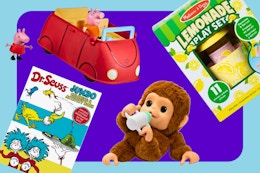 Walmart's Best Toy Deals: $1 Coloring Books, $5 Lemonade Playset, and More card image