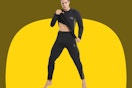 man wearing thermal underwear set on KCL template