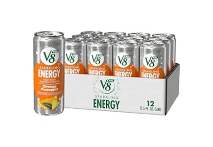 V8 Energy Sparkling Juice 12-Pack
