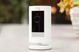 Ring Stick Up Camera, Just $55 on Amazon (Reg. $100) card image