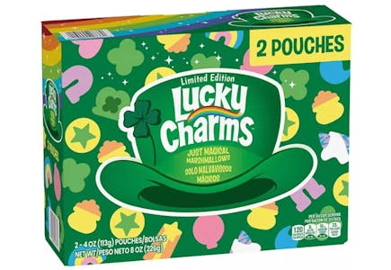 Lucky Charms Marshmallows Only 4oz Bag : Snacks fast delivery by App or  Online