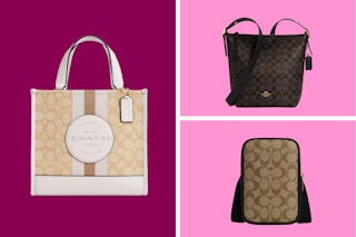 Coach memorial day sale with crossbody's, totes, and more