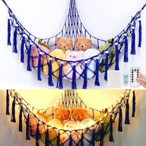 XL Stuffed Animal Hammock With LEDs