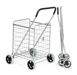 Folding Utility Shopping Cart