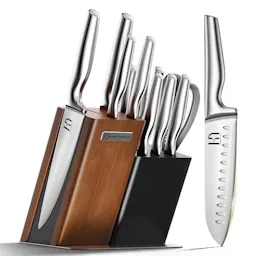Kitchen Knife Set with Block
