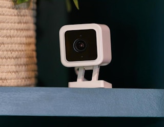 a small indoor security camera 