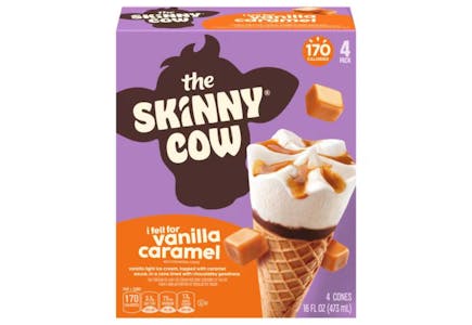 2 The Skinny Cow Cone Packs