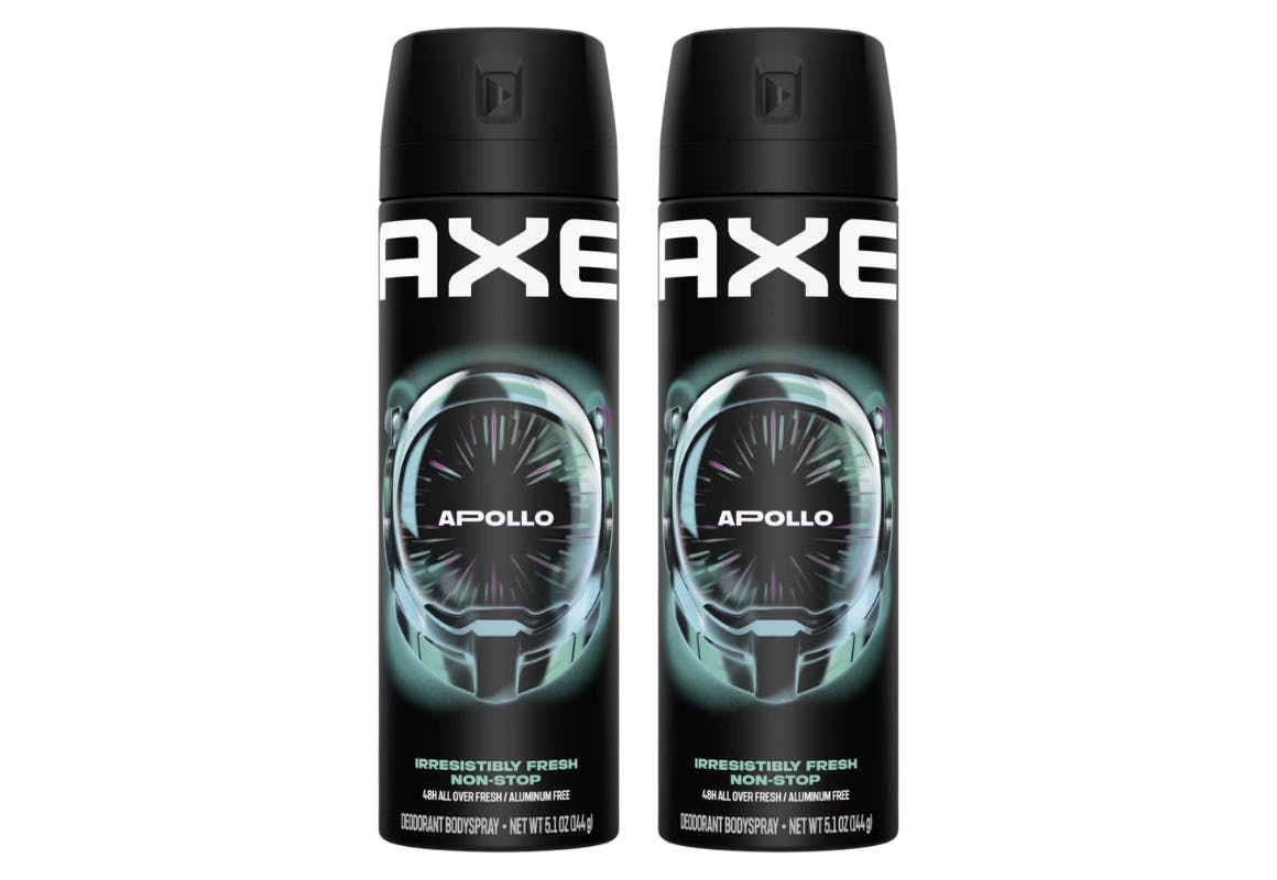 2 Axe Deodorant Sprays