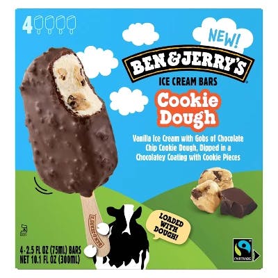 2 Ben & Jerry's Ice Cream Bars 4-Packs