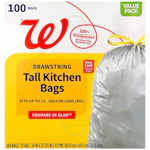 Walgreens Tall Kitchen Bags
