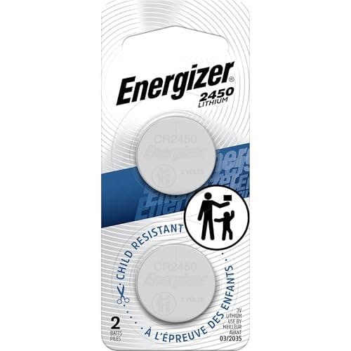 Energizer 2450 Lithium Coin Battery 2-Pack