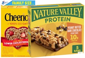 1 Cheerios + 1 Nature Valley