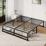 Queen Metal Platform Bed Frame