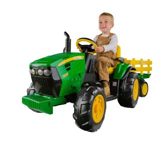 John Deere Ride-on Tractor Trailer