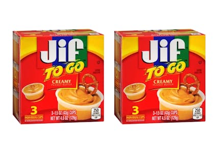 2 Jif To Go Packs