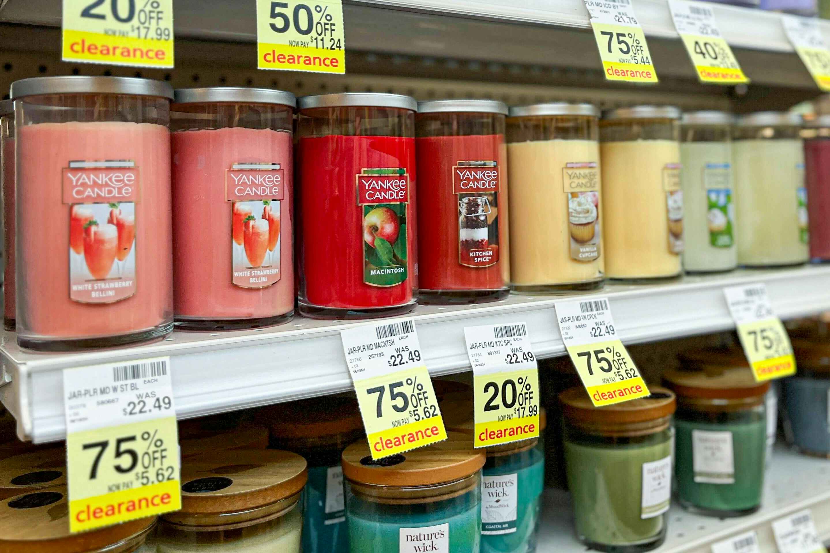 75% Off Yankee Candle Clearance at CVS ($1.49 and Up)
