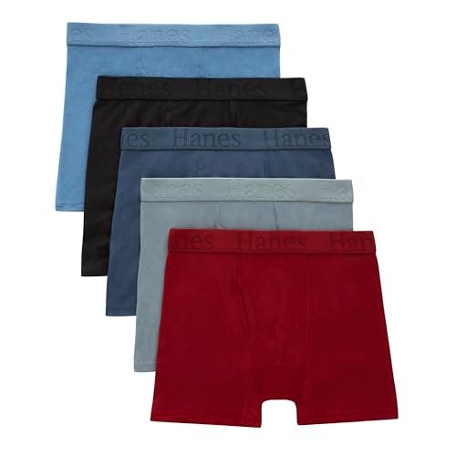 Hanes Kids' Boxer Briefs 5-Pack