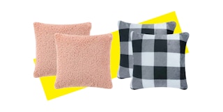 throw pillows