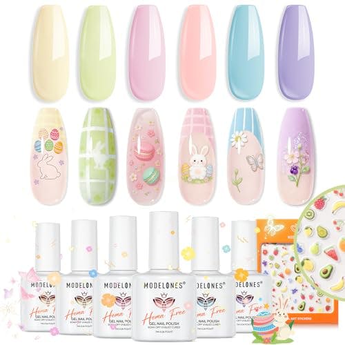 Pastel Gel Nail Polish Set