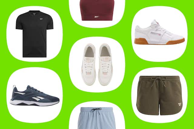 Reebok Friends and Family Sale: $30 Sneakers, $10 Shorts and Shirts card image