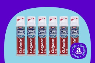 colgate kids toothpaste on template