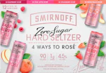 Smirnoff Raspberry Spiked Seltzer