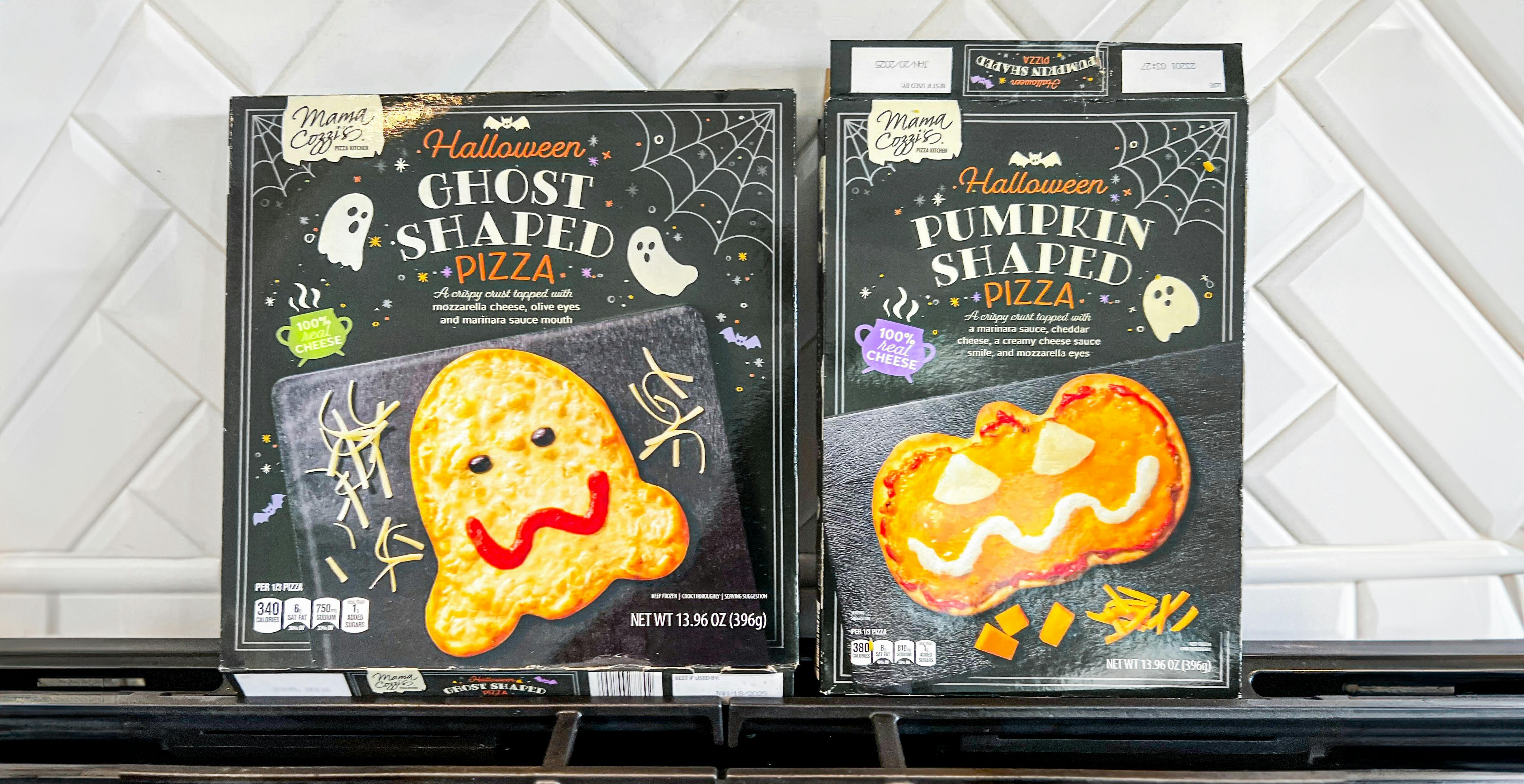 Aldi Halloween Pizza
 Aldi Halloween Pizza Ghost & Pumpkin Pizza Shapes Are Here For $4 99