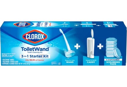 2 Clorox ToiletWand Kits