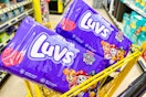 luvs diapers in dollar general shopping cart