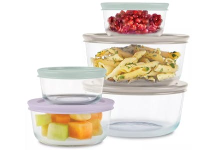 2 Pyrex Simply Glass Storage Sets