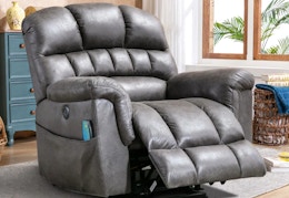 Save $1,380 on This Heated Reclining Massage Chair at Wayfair — Only $420 card image