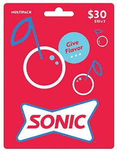 Sonic Gift Card 3-Pack