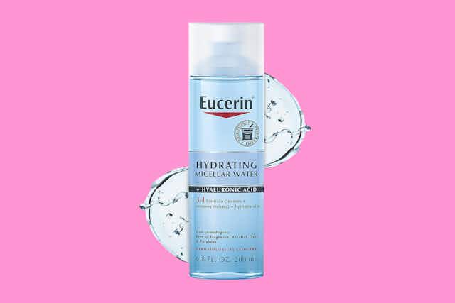 Eucerin Micellar Water Drops, as Low as $3.57 Each With Amazon Promo card image