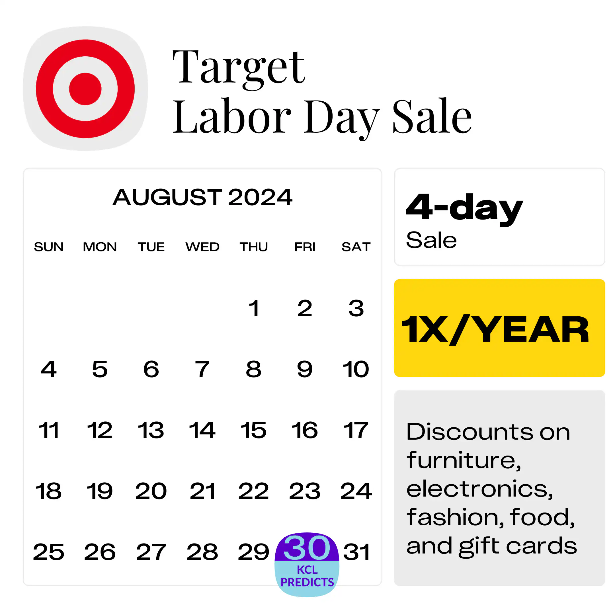 Target Labor Day Sale: Best Deals to Look For in 2024 - The Krazy ...