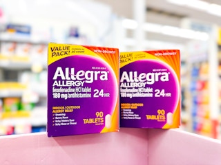 allegra walgreens box