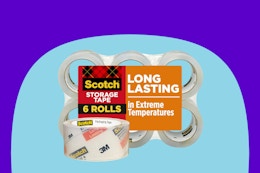Scotch Storage Tape 6-Pack, Only $15.21 on Amazon card image