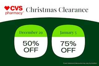 CVS Christmas Clearance Schedule in December