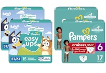 4 Pampers Diaper Packs