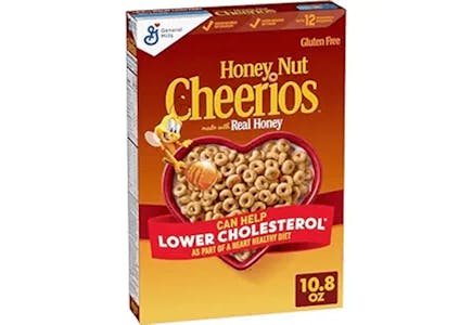 2 Honey Nut Cheerios Cereal Boxes