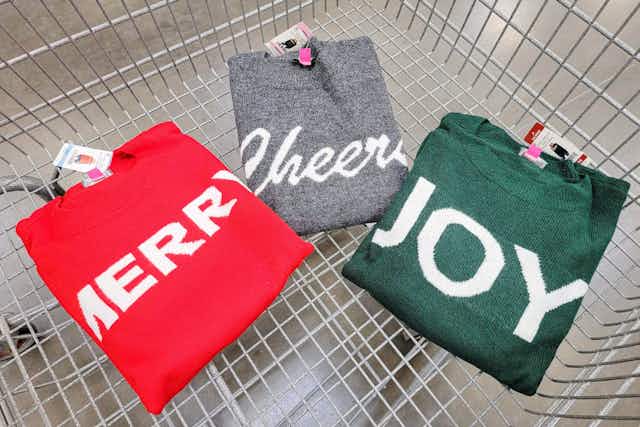 Vince Camuto Holiday Sweaters, Only $19.98 at Sam's Club card image