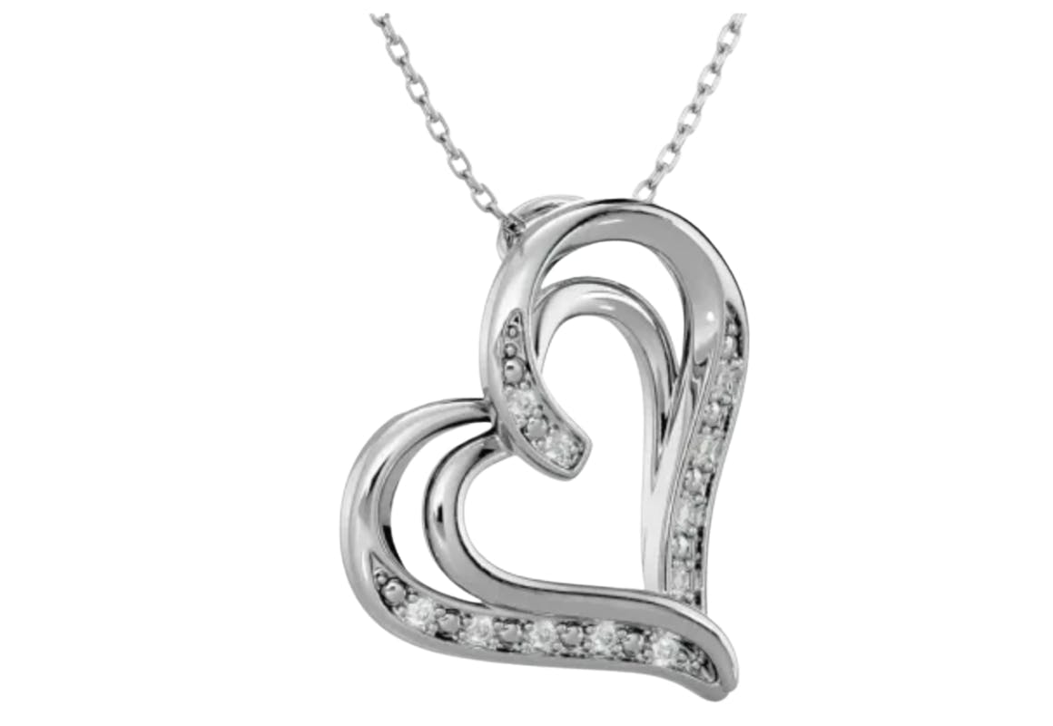  Diamond Heart Necklace