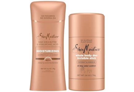 2 SheaMoisture Deodorants