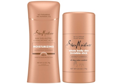 2 SheaMoisture Deodorants