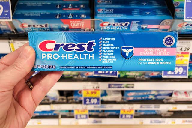 Crest Toothpaste, Only $0.99 at Kroger card image