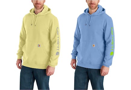 Carhartt Men’s Sleeve Graphic Hoodie