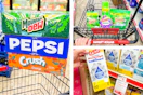 family-dollar-shopping-haul-pepsi-gain-glad