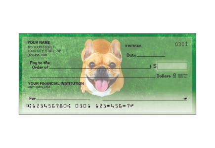 Personalized Checks Box
