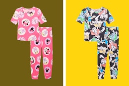 Kids' Pajama Sets, Now $8 at Walmart: Bluey, Minnie Mouse, and Paw Patrol card image