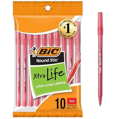 BIC Round Stic Ballpoint Pens