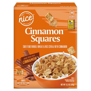Nice Cinnamon Squares Cereal